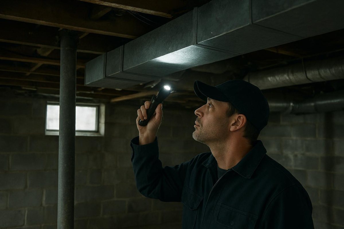 Grand Bend Air Duct Services in Ewing Township